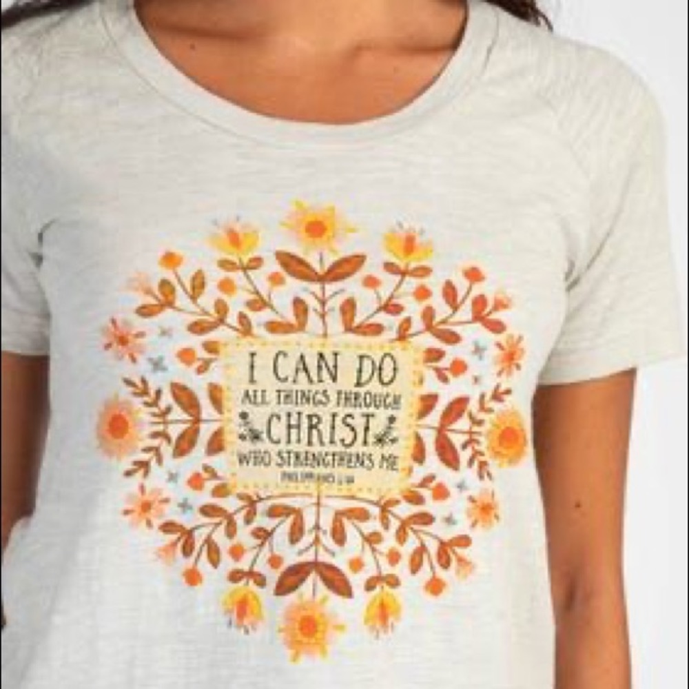 Natural Life Bible Verse Boho Tee